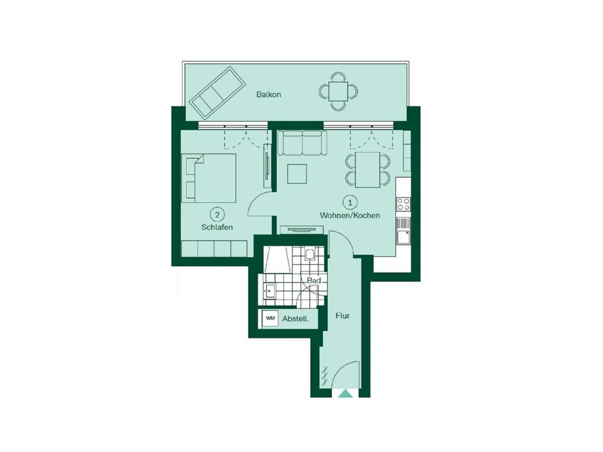 Apartment "Haffblick" - Haffresidenz Garz  Eksteriør billede
